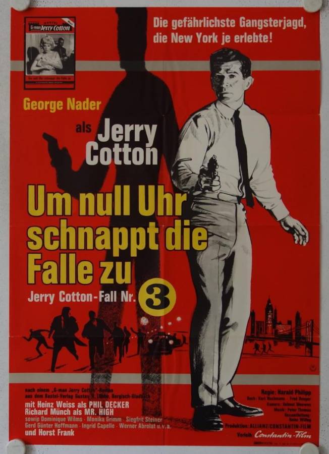 The Trap snaps shut at Midnight original release german movie poster